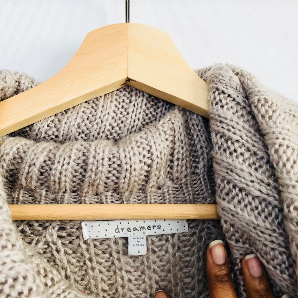 Grey knit pullover - Picture 3 of 5